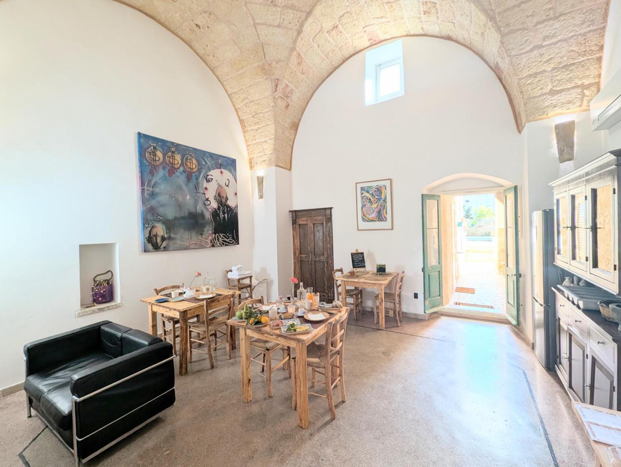 Bed and Breakfast The Art Of Leo à Lucugnano Extérieur photo